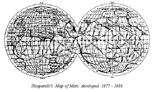 Map of Mars